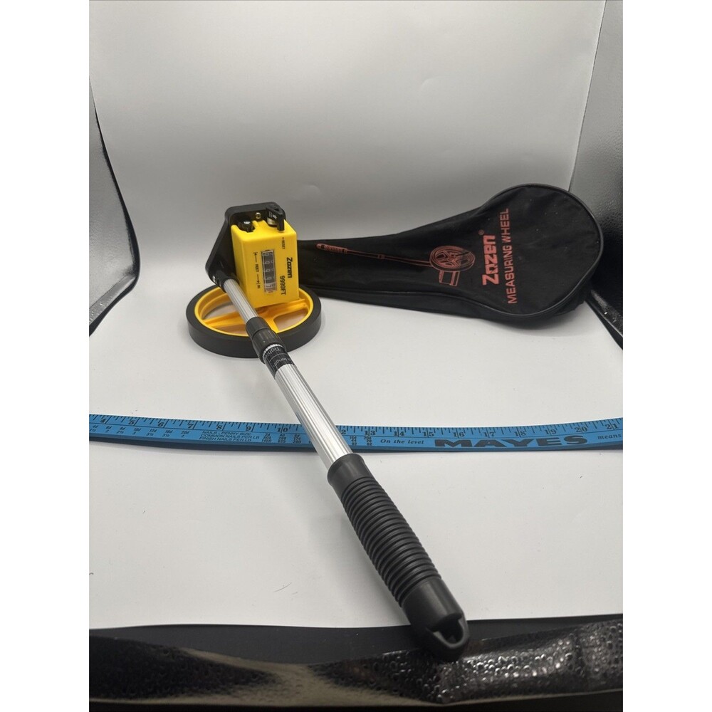 Zozen Metric Measuring Wheel in Meters, Meters Measure Wheel Metric Up to 9,999